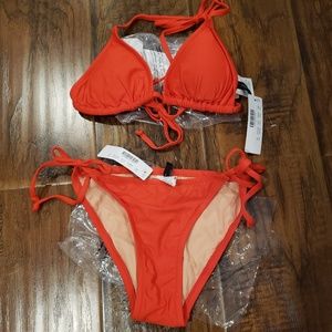 NWT J Crew string tie bikini